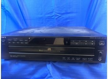 CD Player - Sony 5 Disc CDP-C325