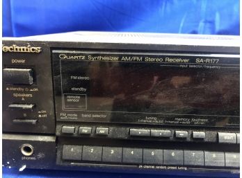 Receiver - AM/FM Stereo Receiver - Technics SA-R177 (Original Box)