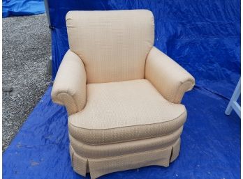 Yellow Upholstered Chair