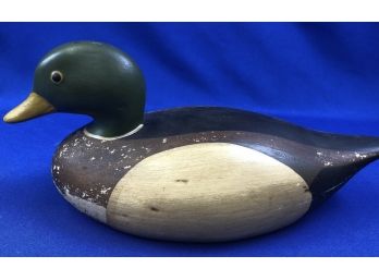 Hand Painted Ceramic Decoy