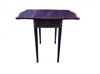 Georgian Style End Table With Wings. Sister Of #5223