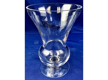 Crystal Trumpet Vase