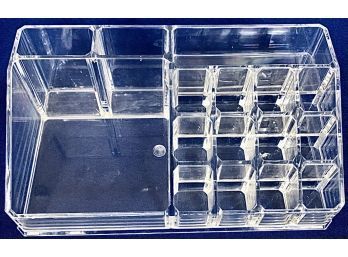 Lucite Makeup Organizer