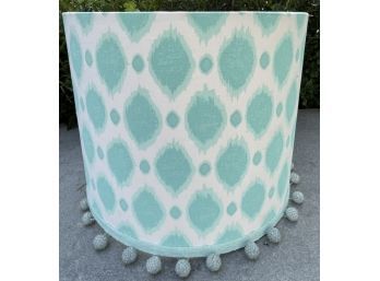 Adorable Lampshade With Whimsical Trim