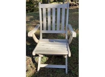 Foldable Teak Arm Chair