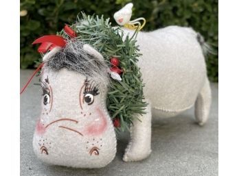 Annalee Hippopotamus - Charming Felt Christmas Figure