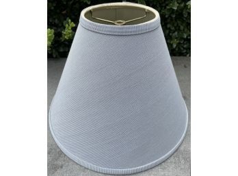 Gray Pinstripe Lamp Shade