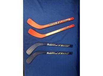 Set Of 4 Floor Hockey Sticks