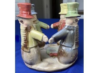 Snowman Candle Holder