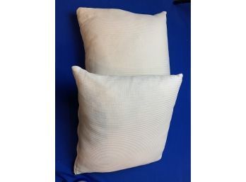 Pair Of 15 Square Down Pillows