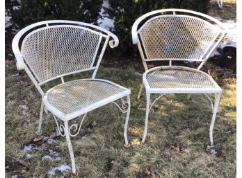 Salterini Mid-Century Barrel Chairs