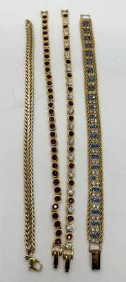 Vintage Gold Tone Bracelets #94