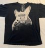 Vintage Nirvana Guitar Concert T-shirt Anvil Size L