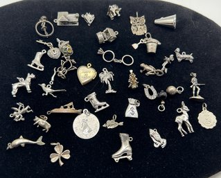 Lot Of Silver Colored Charms