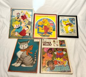 Vintage Puzzle Lot 2