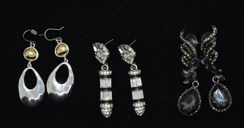 Kenneth Lane And Costume Dangling Earrings #85