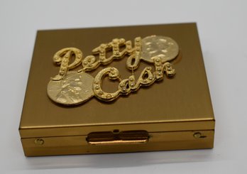 Vintage Petty Cash Metal Change Box #463