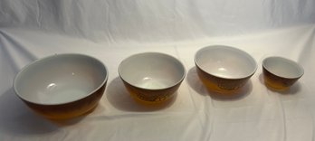 Vintage Pyrex Set Of 4