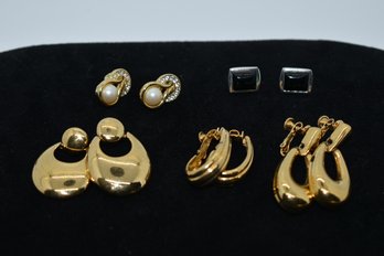 Napier, Monet, And Roman Vintage Earrings #84