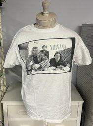 Vintage 1996 Group Photo Nirvana Tshirt XL RARE