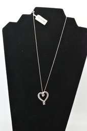 LA Rocks Sterling Heart Necklace #29