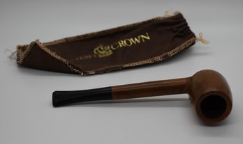 Danish Crown Italian Wood Tobacco Pipe #207