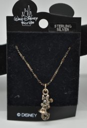 Sterling Disney Minnie Mouse Necklace #711