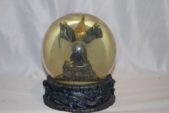 The Sorcerer's Apprentice Large Musical Snow Globe Lot #430