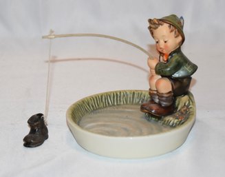 Just Fishing Hummel Goebel Figurine  Lot#373