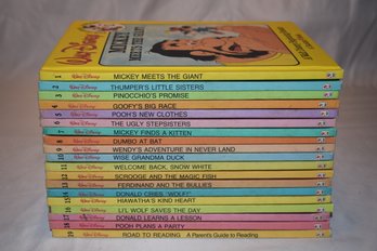 Walt Disney Beginner Reader Bantam Book Library 19 Volumes