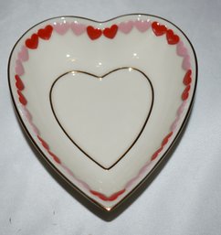 Lenox Heart Trinket Porcelain Dish