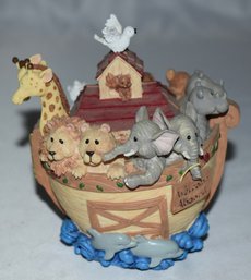 San Francisco Music Box Company Noah's Ark Snow Globe