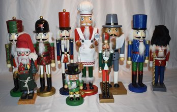 Large Collection Of Nutcrackers (10)