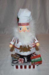 Kurt Adler Hollywood Santa Gingerbread Chef Nutcracker