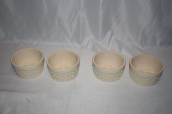 Vintage IQ Accessories Ceramic Ramekins 2 Sets Of 2