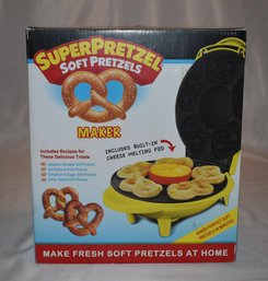 Super Pretzel Soft Pretzel Maker New In Box