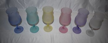 Fundamentals Satin Poco Grande Z Stem (6) Cocktail Glasses 13.5oz New In Box