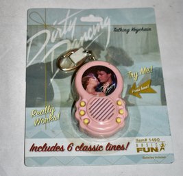 Vintage Dirty Dancing Talking Keychain New In Packaging