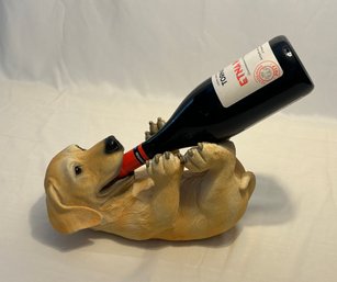 True Brands Playful Pup Wine Holder