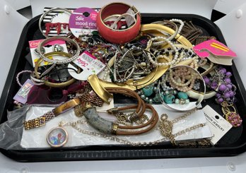 Large Lot Of Costume Or Craft Jewelry #95