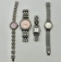 Lorus, Mary Kay, Pulsar And Other Silver Toned Watches #92