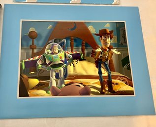 Disney Toy Story Exclusive Commemorative Lithograph 1996  Buzz Lightyear And Woody