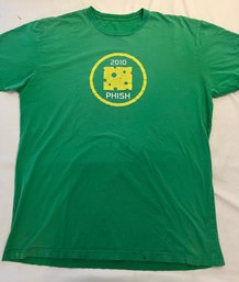 Phish  Concert T-shirt 2010 Aug 14, 15 East Troy, WI