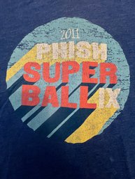 Phish Super Ball IX 2011 Concert T-shirt July 1-3, 2011 Watkins Glen NY