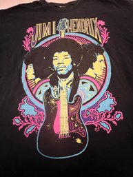 Vintage Jimi Hendrix Black Light T-shirt
