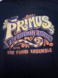 Primus & The Chocolate Factory With The Fungi Ensemble Concert T-shirt 2015 Tour