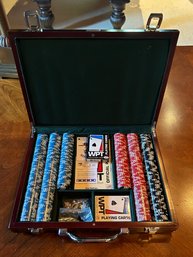 World Poker Tour Poker Chip Set With Case