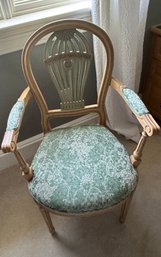 French Louis XVI Style Balloon Back Chair