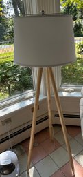 Bamboo Tripod Floor Lamp