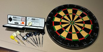 Professional Dart Board With Reversible Truth Or Dare And Boxes Of Darts